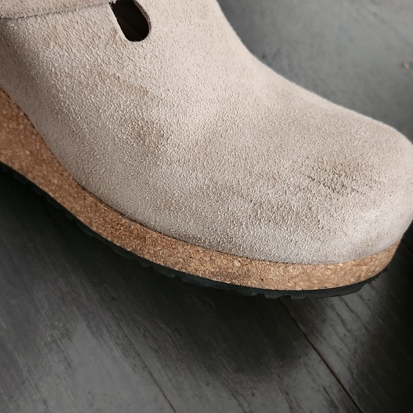 Birkenstock by Papillio clogs, size 38 (7-7.5), warm sand color - Picture 6 of 8